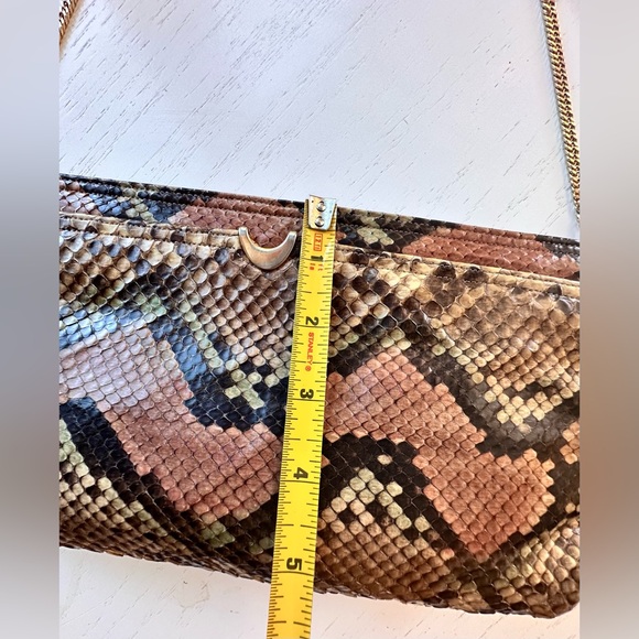 Vintage Morris Moskowitz Reptile Handbag Crossbody 1970’s - Picture 10 of 16